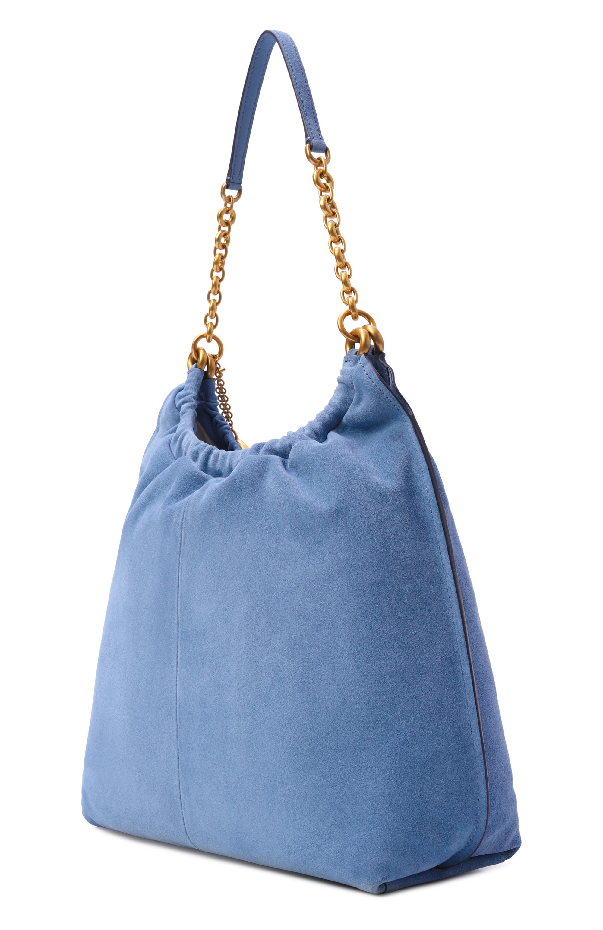 Сумка indie large MICHAEL MICHAEL KORS голубого цвета по цене 45200 руб., арт. 30S6A15L7S, фото 4 Сумка indie large MICHAEL MICHAEL KORS, арт. 30S6A15L7S, фото 4