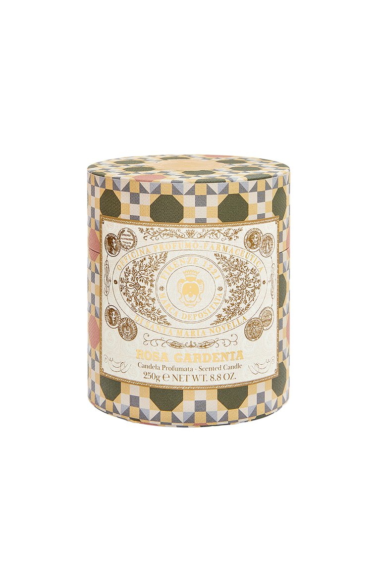 Свеча rosa gardenia (250g) SANTA MARIA NOVELLA бесцветного цвета, арт. SMN3468002 | Фото 4 (Нос: Не проставлено; Региональные ограничения белый список (Axapta Mercury): Не проставлено; Ограничения доставки: flammable, fragile-2)