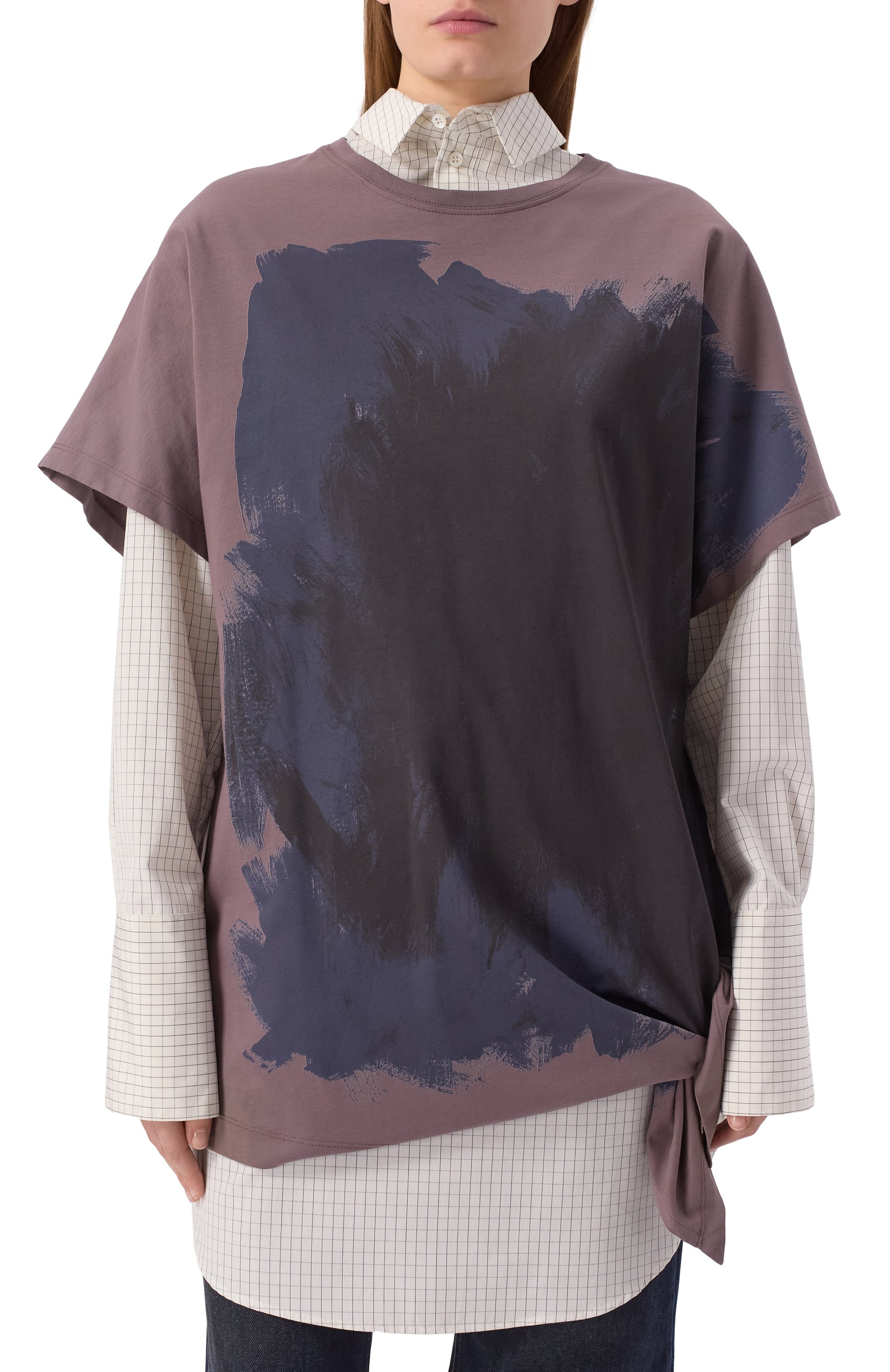 Хлопковая футболка DRIES VAN NOTEN, арт. 242-011105-9600, фото 3