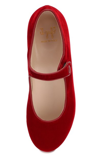 Бархатные туфли с перемычкой IL GUFO, арт. G296/VELLUT0 ACC0PP./35-42, фото 4