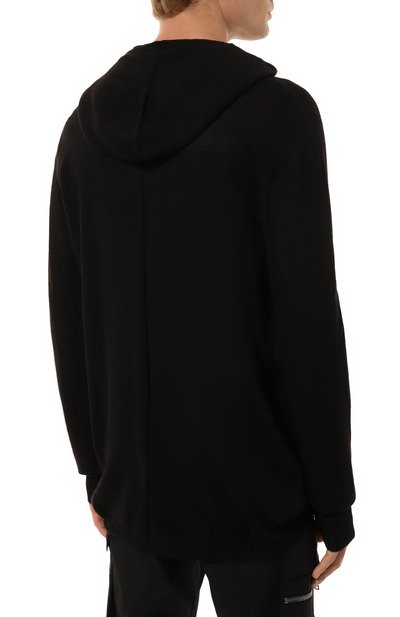 Шерстяное худи RICK OWENS, арт. RU02D6623/M, фото 4