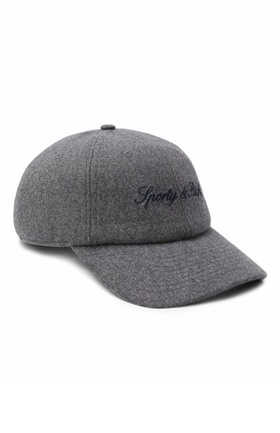 Женская шерстяная бейсболка SPORTY AND RICH, арт. AC08068326GY03