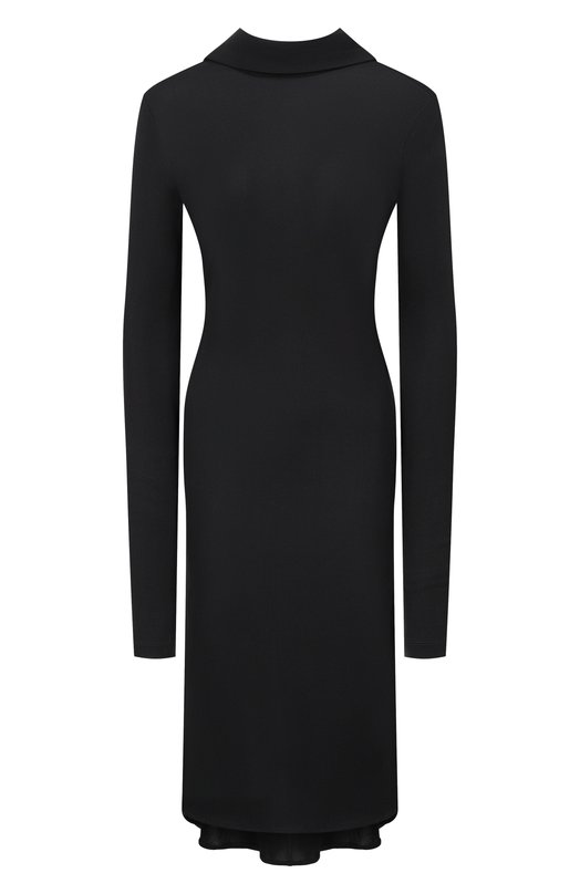 Платье из вискозы TOTEME 254-WRD0268-FB0497 Чёрный 254-WRD0268-FB0497