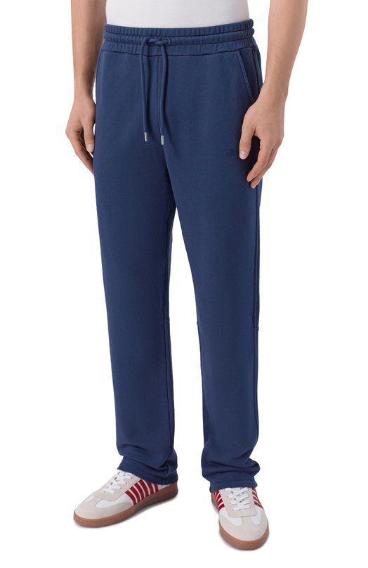 Хлопковые брюки MC2 Saint Barth TBS0001-00097L/T0BIAS Синий  TBS0001-00097L/T0BIAS Фото 3