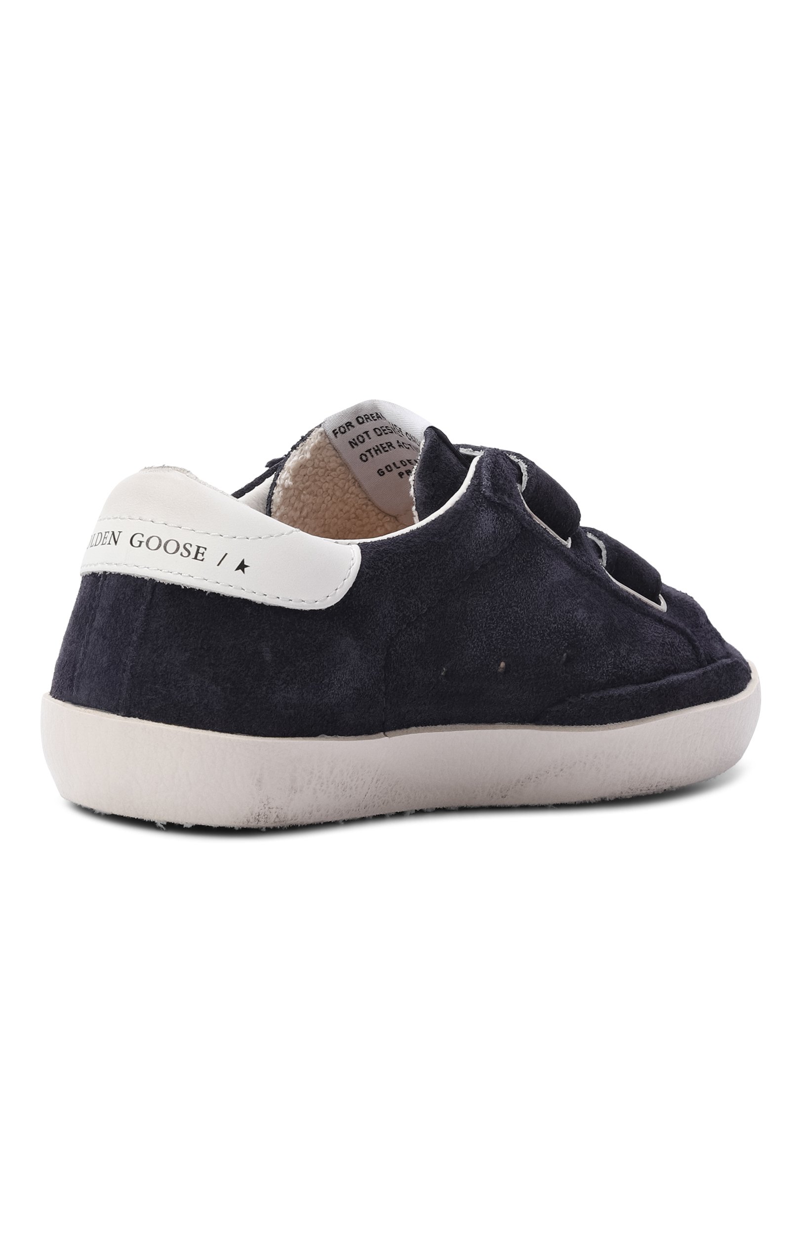Замшевые кеды old school GOLDEN GOOSE DELUXE BRAND, арт. GYF00111.F008034, фото 3