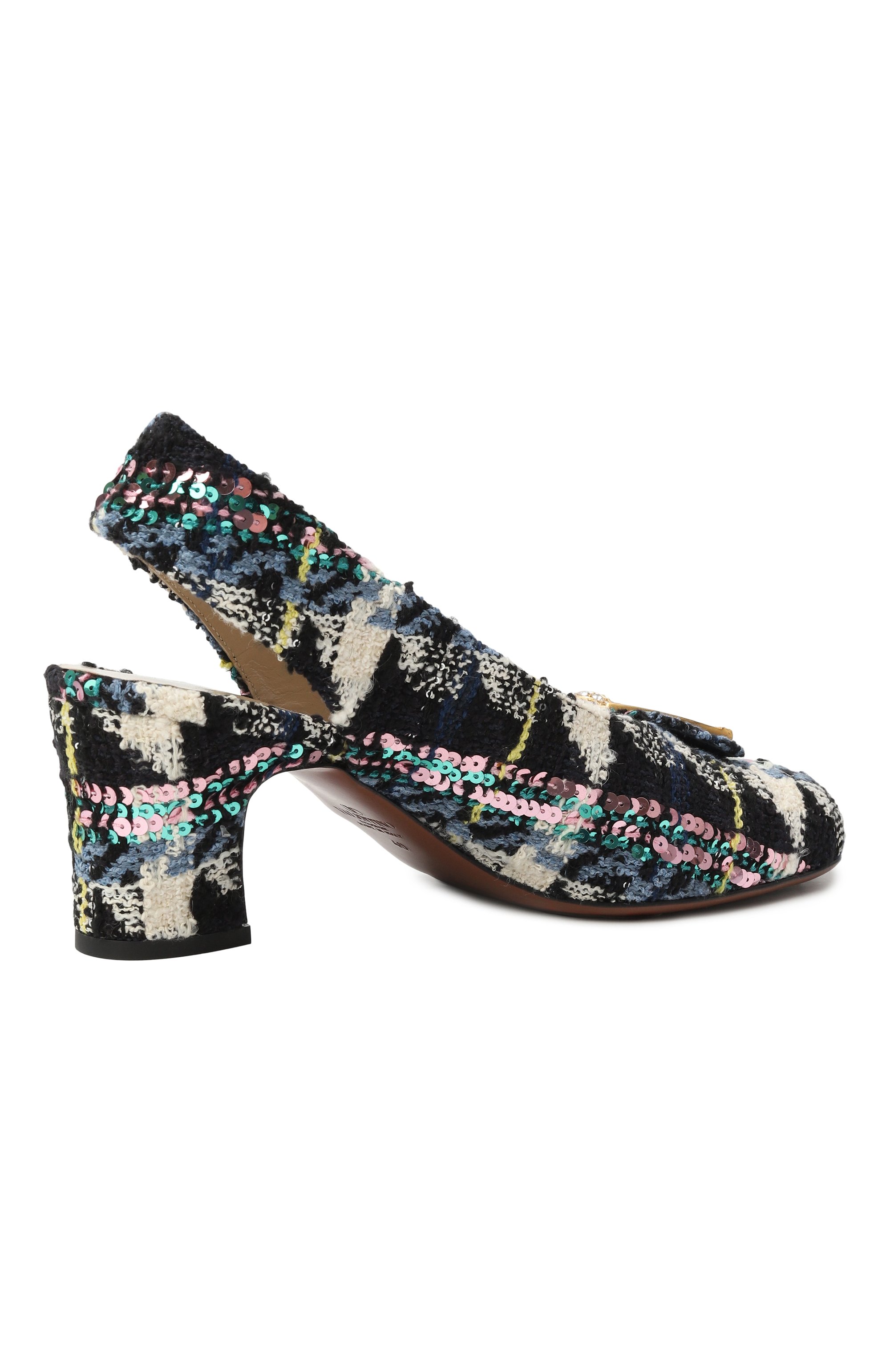 Текстильные туфли adamantine 60 VALENTINO, арт. 7W2S0MJ8/ISL, фото 5