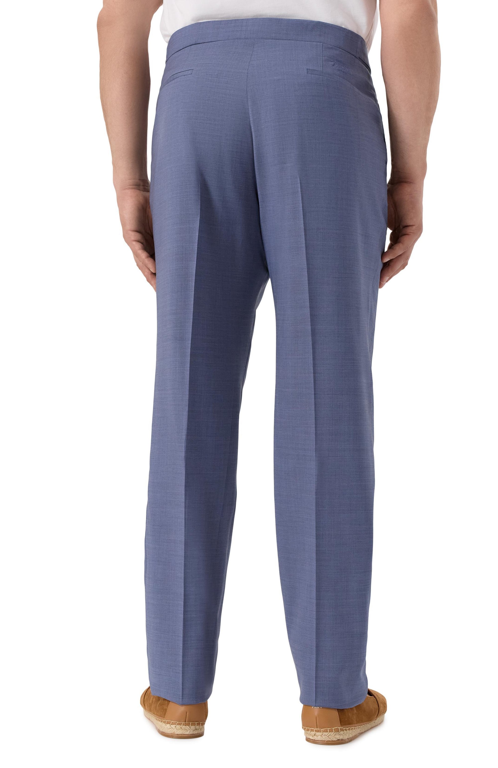 Шерстяные брюки ZILLI, арт. CPPTA1M028660014U/62, фото 4