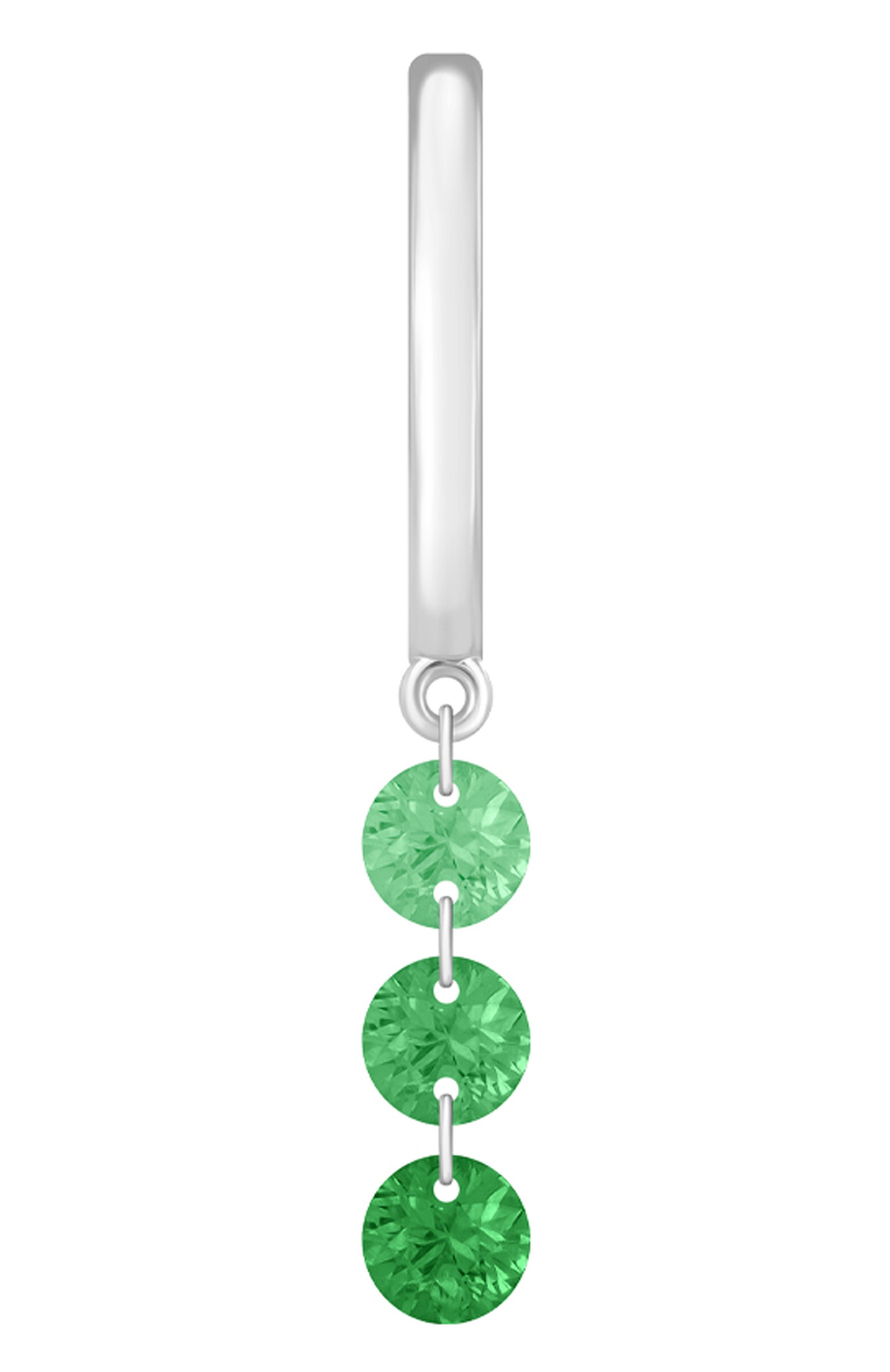 Серьга SERENDIPITY бесцветного цвета по цене 94300 руб., арт. EJE0404EW, фото 2 Серьга SERENDIPITY, арт. EJE0404EW, фото 2