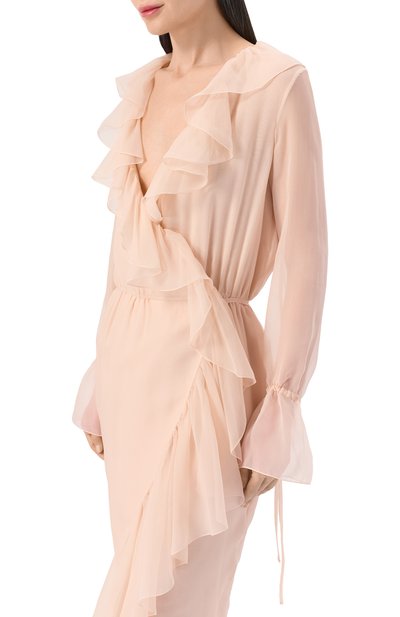 Шелковое платье MVST, арт. M26.2PW.D003/F136, фото 4