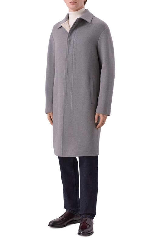 Пальто из кашемира и шерсти шиншиллы MVST M25.1PM.C002/F036 Серый  M25.1PM.C002/F036 Фото 3