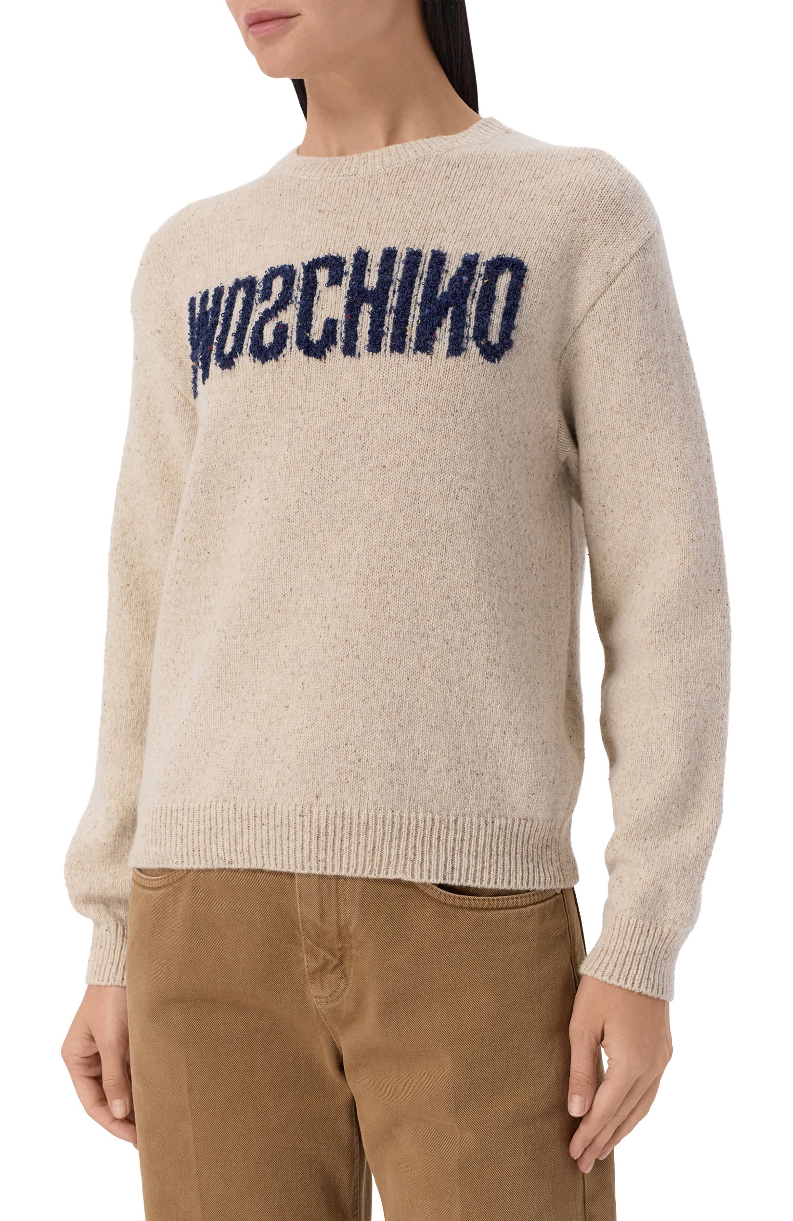 Свитер из шерсти и вискозы MOSCHINO, арт. A0931/5503, фото 3