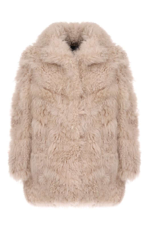 Шуба из козы Simonetta Ravizza F05C0136H13SP Бежевый F05C0136H13SP