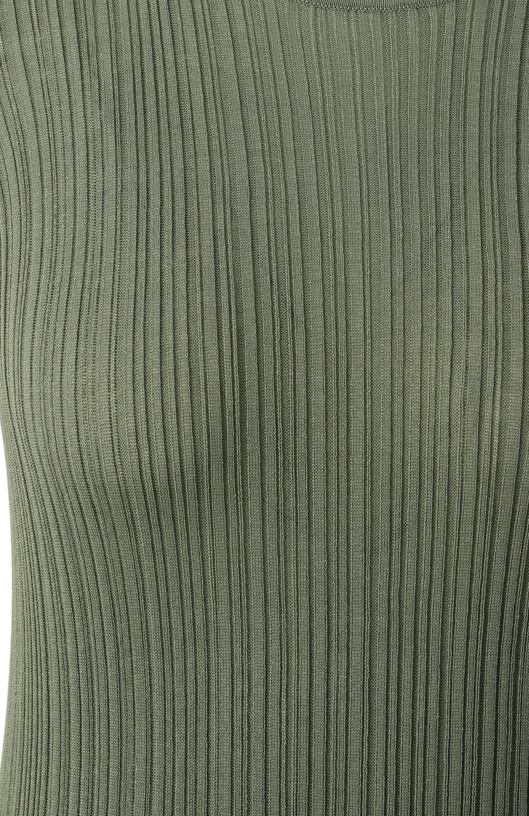 Топ из хлопка и  шелка AGNONA, арт. KT09015/7Q180M, фото 1