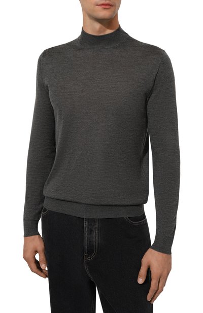 Водолазка из кашемира и шелка FEDELI, арт. 7UI07090, фото 3