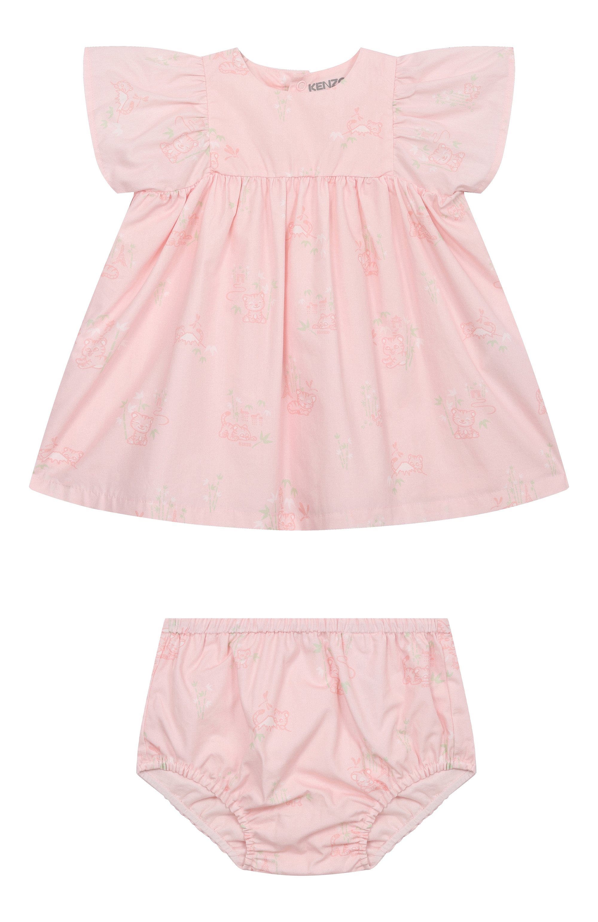 Комплект из платья и шорт KENZO, арт. K61605, фото 1