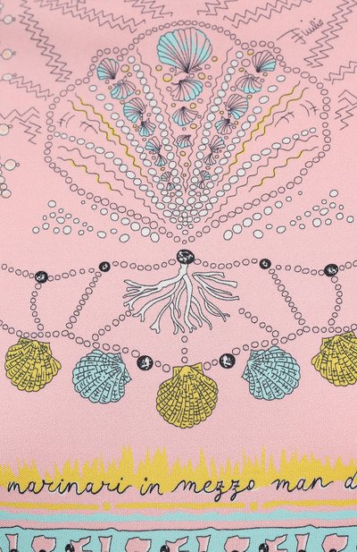 Платье из вискозы и шелка EMILIO PUCCI розового цвета по цене 94050 руб., арт. 1HJH40/1H747, фото 5 Платье из вискозы и шелка EMILIO PUCCI, арт. 1HJH40/1H747, фото 5