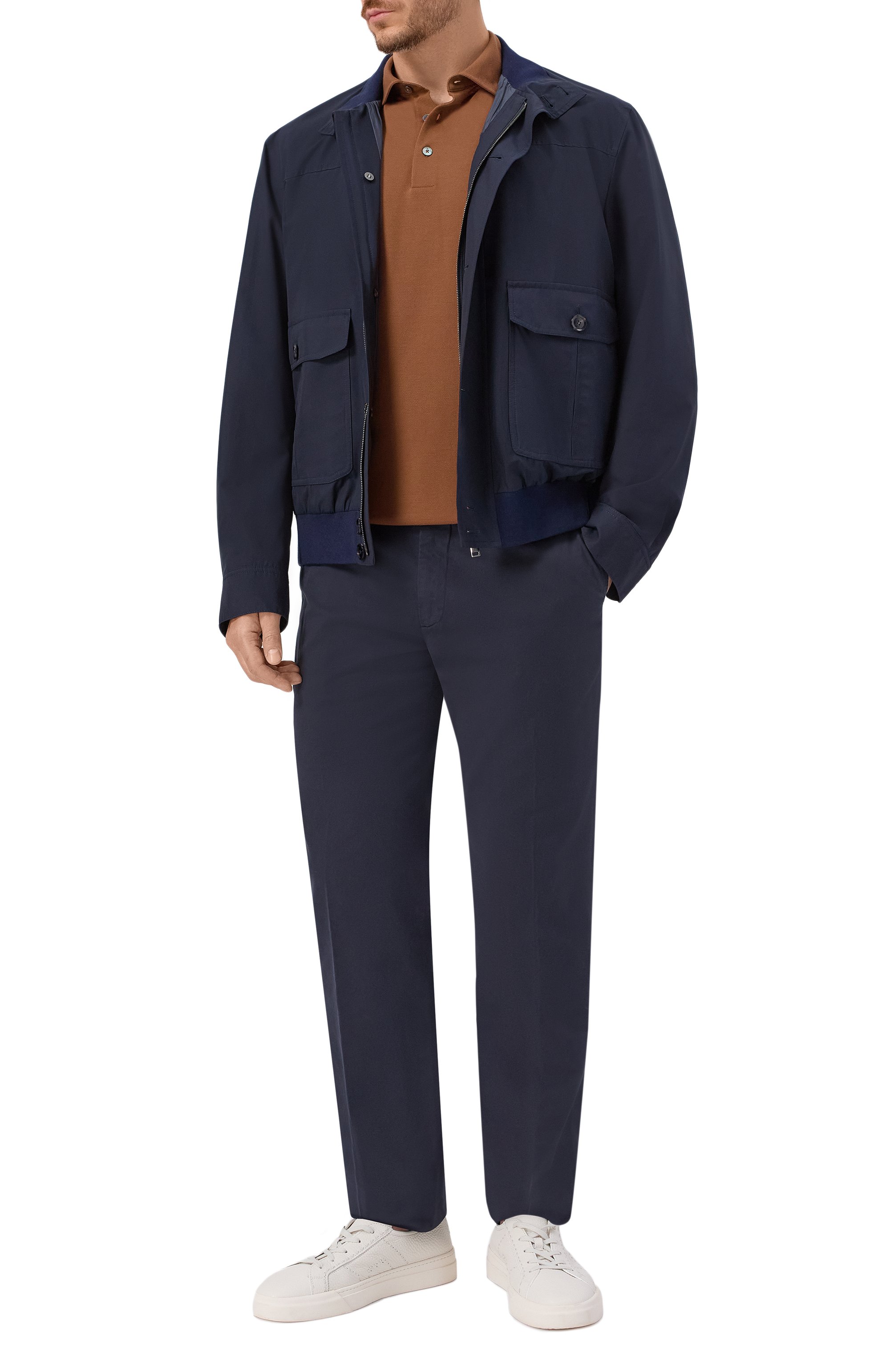 Хлопковое поло ZEGNA, арт. F752/UF392A9, фото 2