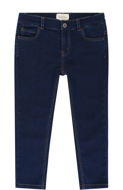 Джинсы из эластичного хлопка с логотипом бренда GUCCI, арт. 478119/X5Z98, фото 1