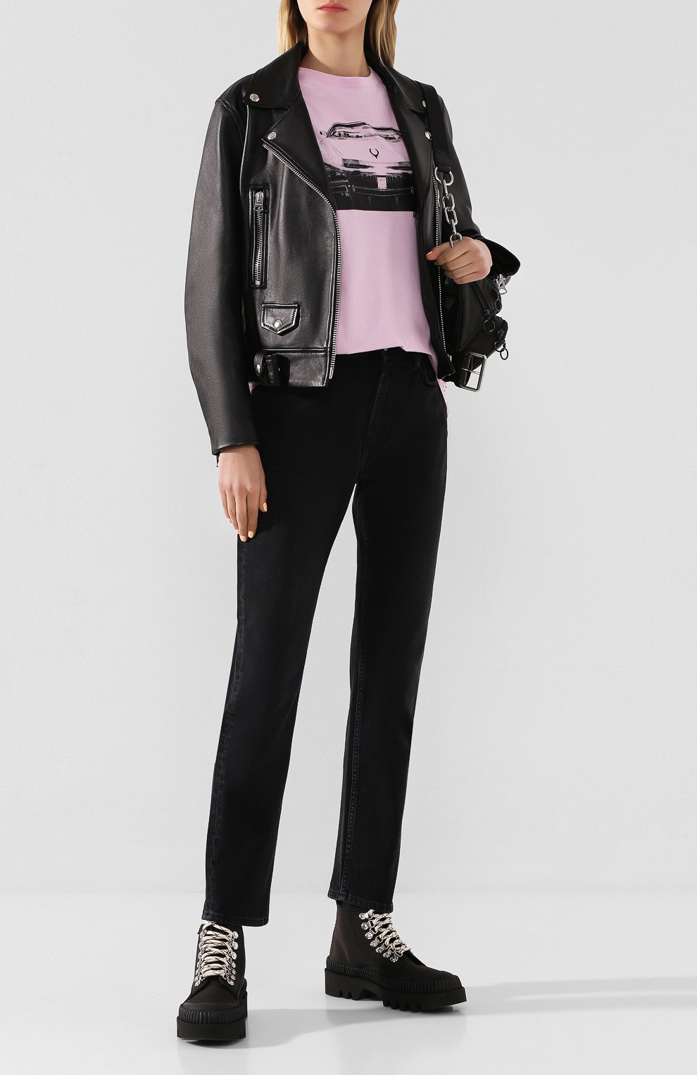 Джинсы ACNE STUDIOS черного цвета по цене 19150 руб., арт. A00014/W, фото 2 Джинсы ACNE STUDIOS, арт. A00014/W, фото 2