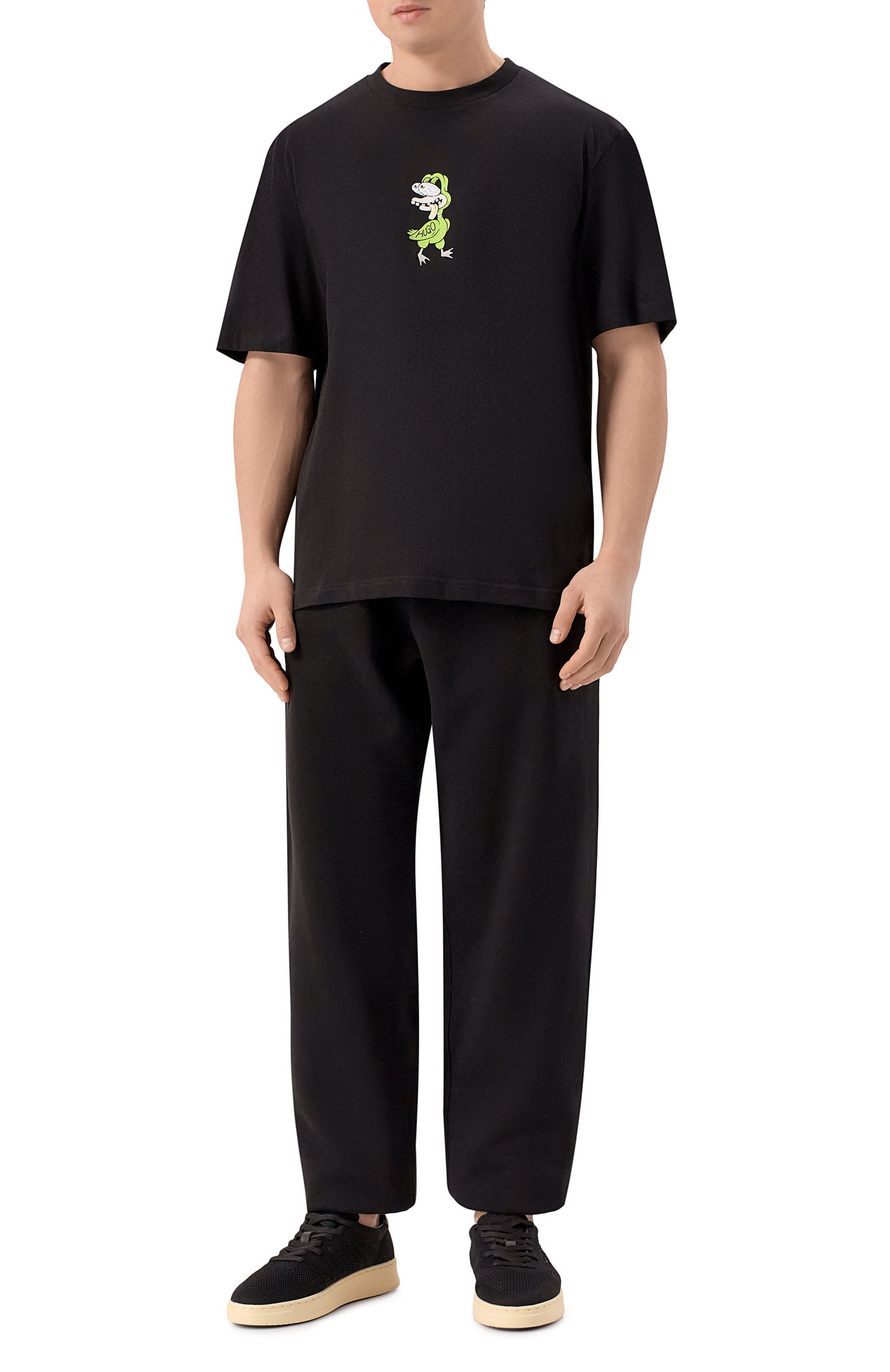 Хлопковая футболка HUGO BLUE, арт. 50533391, фото 2