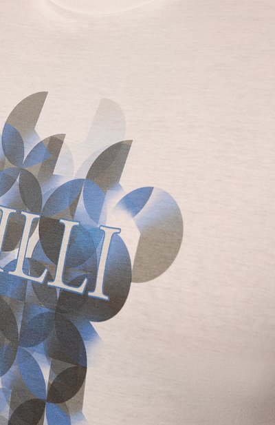 Хлопковая футболка ZILLI, арт. MBZ-NT540-0PTI1/MC01/62-64, фото 5