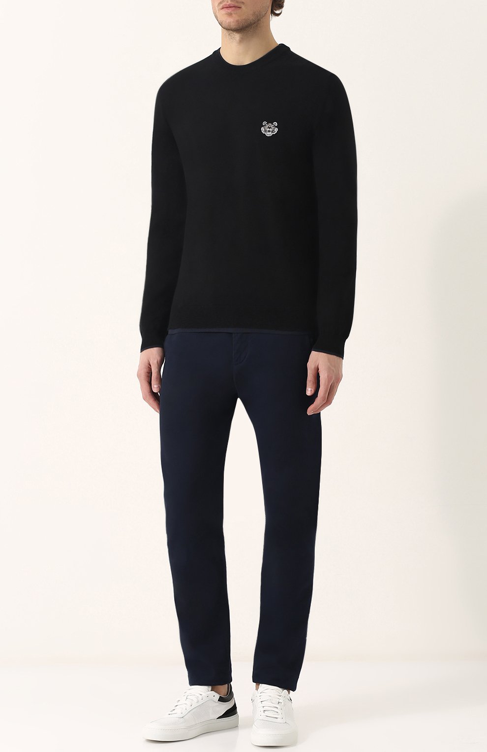 Хлопковый джемпер  KENZO, арт. 5PU2023AB, фото 2