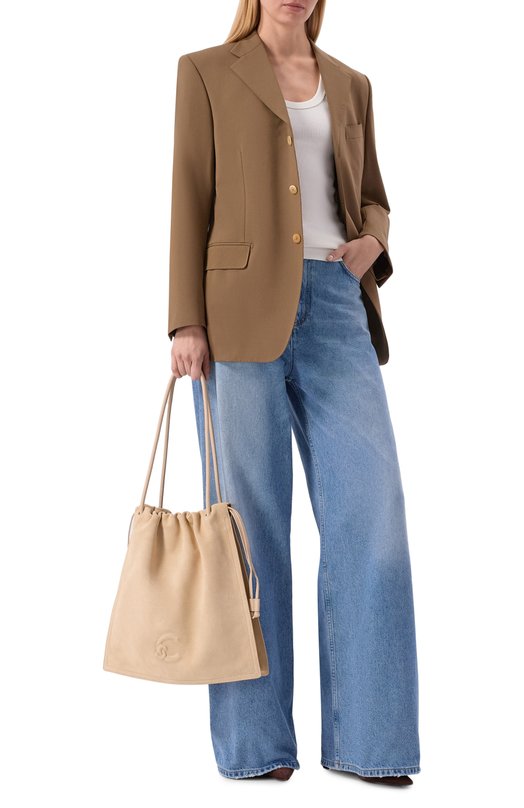 Сумка-тоут Dulse large Coccinelle E1 SS6 11 01 01 Бежевый  E1 SS6 11 01 01 Фото 7