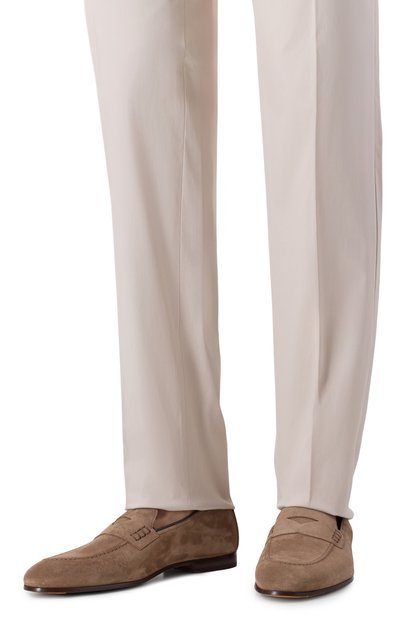 Замшевые пенни-лоферы DOUCAL'S, арт. DU2983PANNUF009M, фото 3