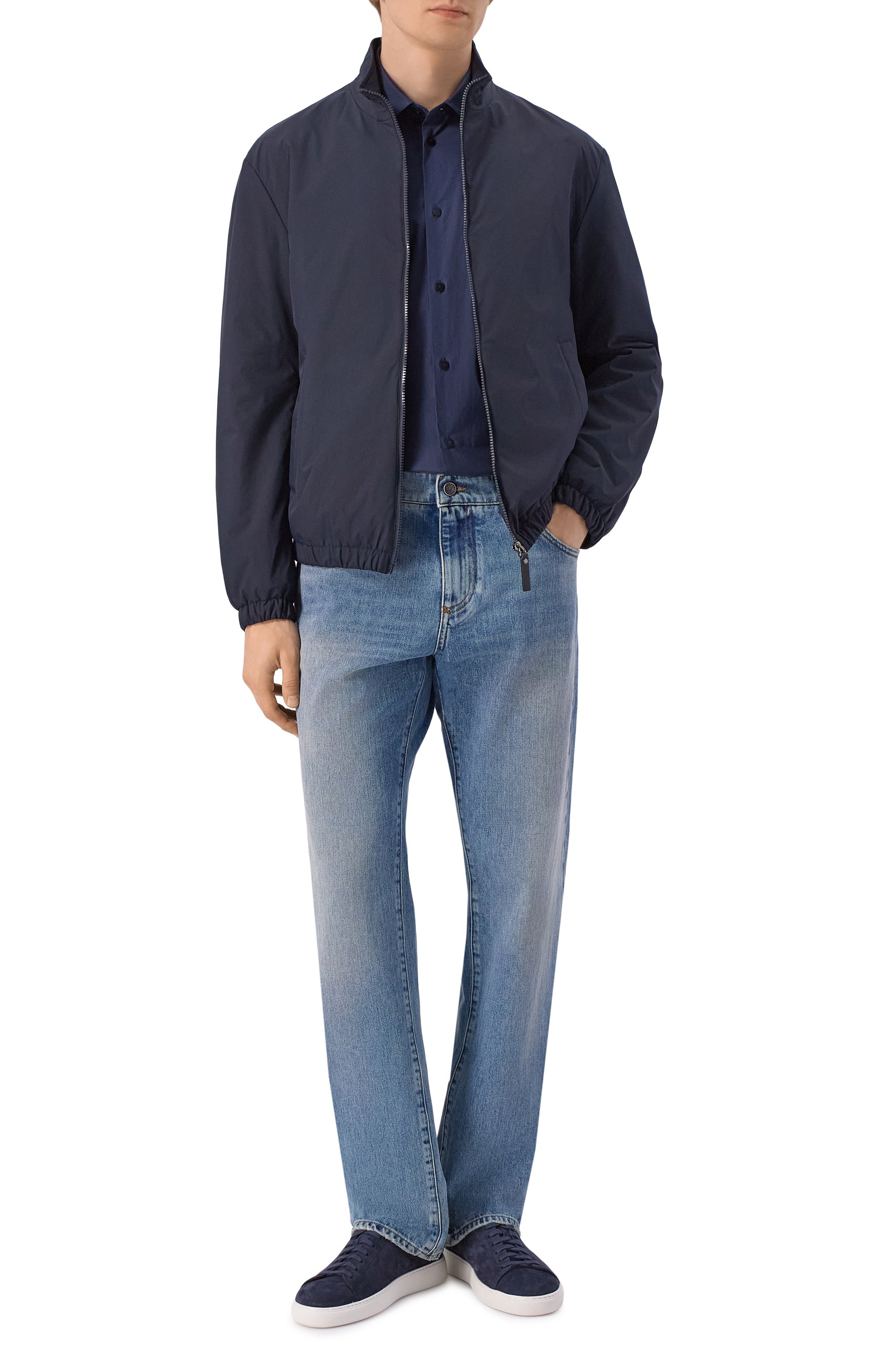 Хлопковая рубашка TRUSSARDI, арт. 5004N000052N, фото 2