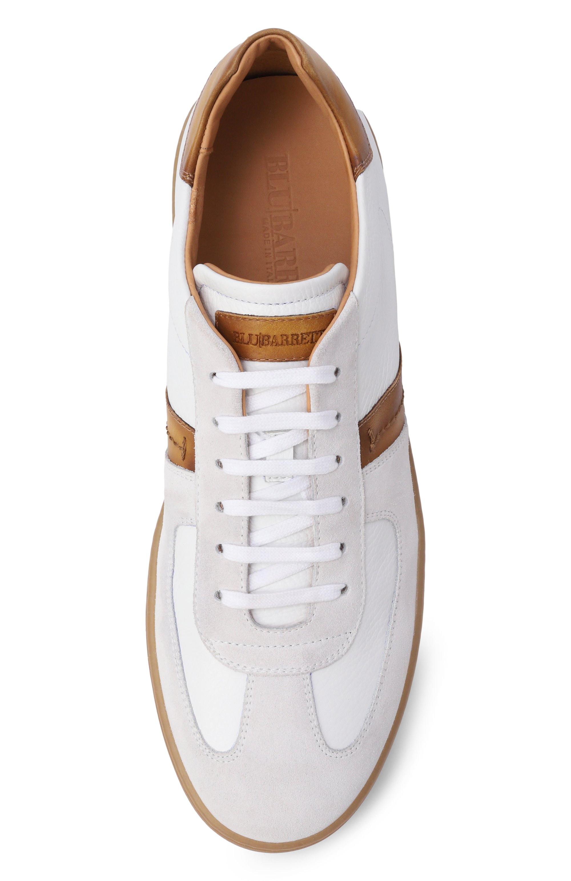 Кожаные кеды riva BLU BARRETT, арт. RIVA-14111.3/LE0N, фото 5