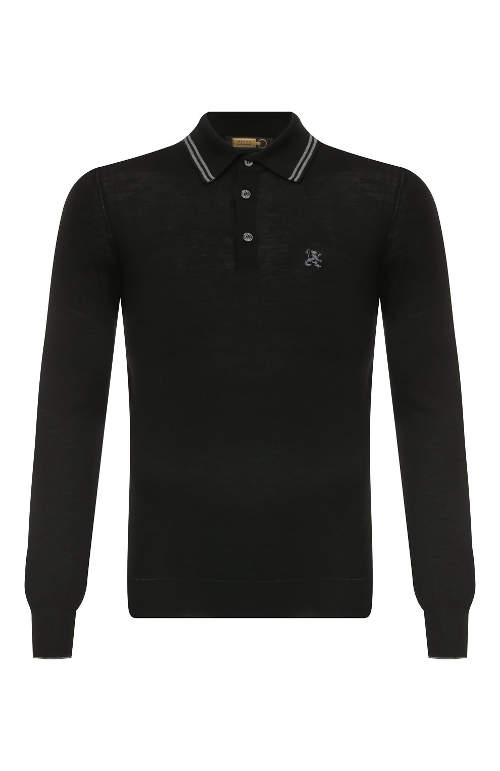 Поло из шерсти и шелка ZILLI, арт. MBY-PB008-FLASH/ML01, фото 1