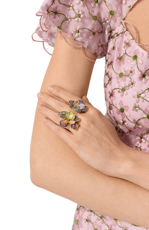 Кольцо Idyllia Swarovski 5713612 Разноцветный  5713612 Фото 2