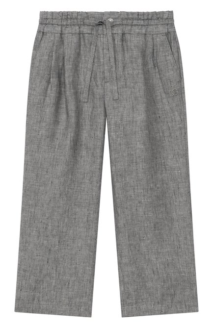 Льняные брюки DOLCE & GABBANA, арт. L44P89/FU4MF/2-6