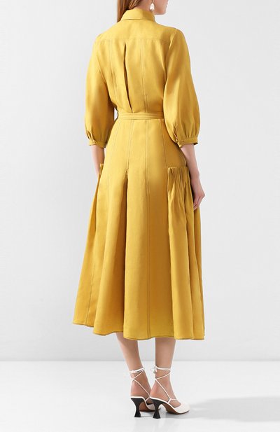 Льняное платье GABRIELA HEARST, арт. 220441/LA001/40, фото 4