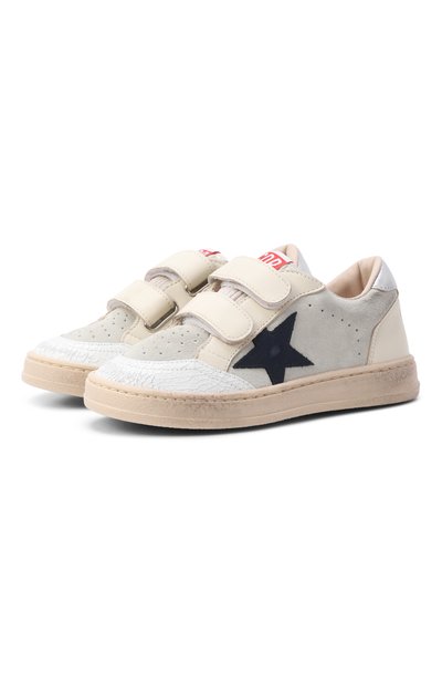 Кожаные кеды ball star GOLDEN GOOSE DELUXE BRAND, арт. GYF00501.F007927