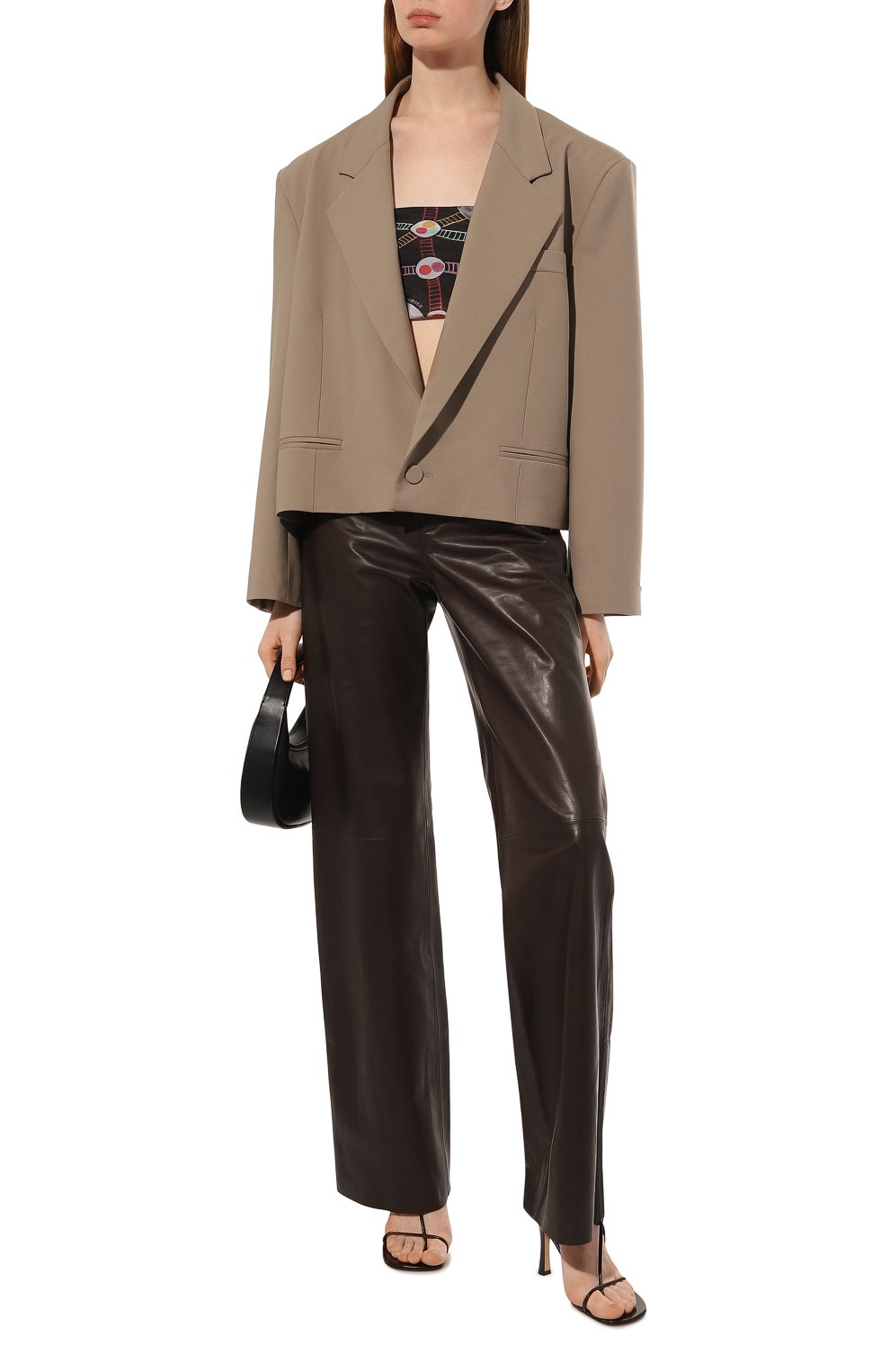 Шелковый платок метро GOURJI, арт. T23MET7R/1, фото 2