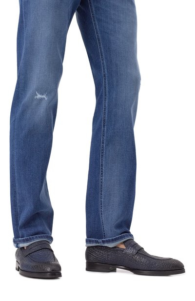 Кожаные пенни-лоферы STEFANO RICCI, арт. U002_C2351/SHK, фото 3