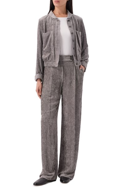 Женский вельветовый бомбер EMPORIO ARMANI, арт. EW004840/TE21438