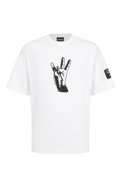 Мужская хлопковая футболка COMME DES FUCKDOWN, арт. CFABM01601