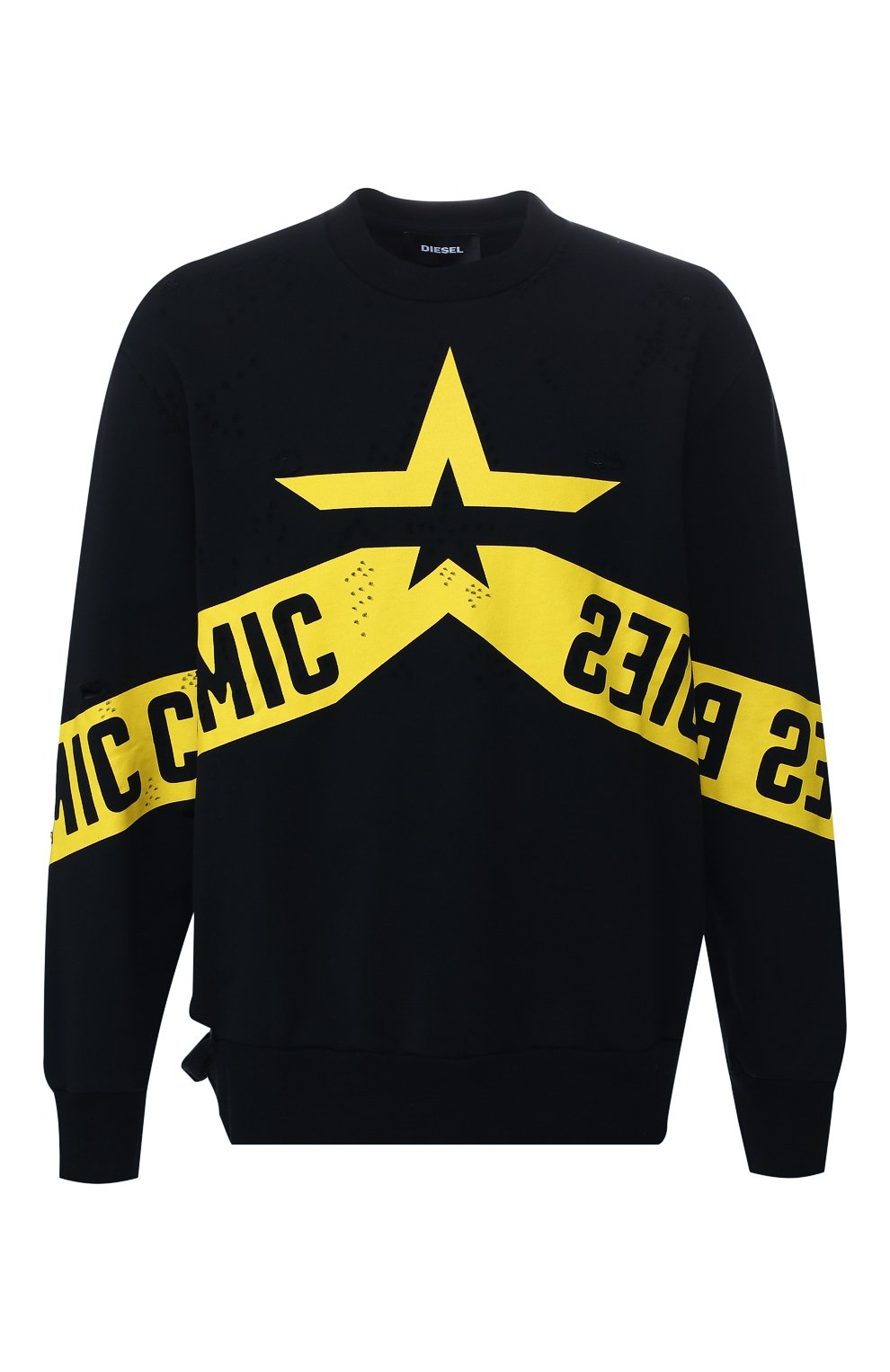 Хлопковый свитшот DIESEL, арт. 00SY78/0BAWJ, фото 1