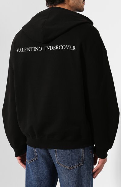 Хлопковое худи valentino x undercover VALENTINO, арт. SV0MF06Y5PC, фото 4