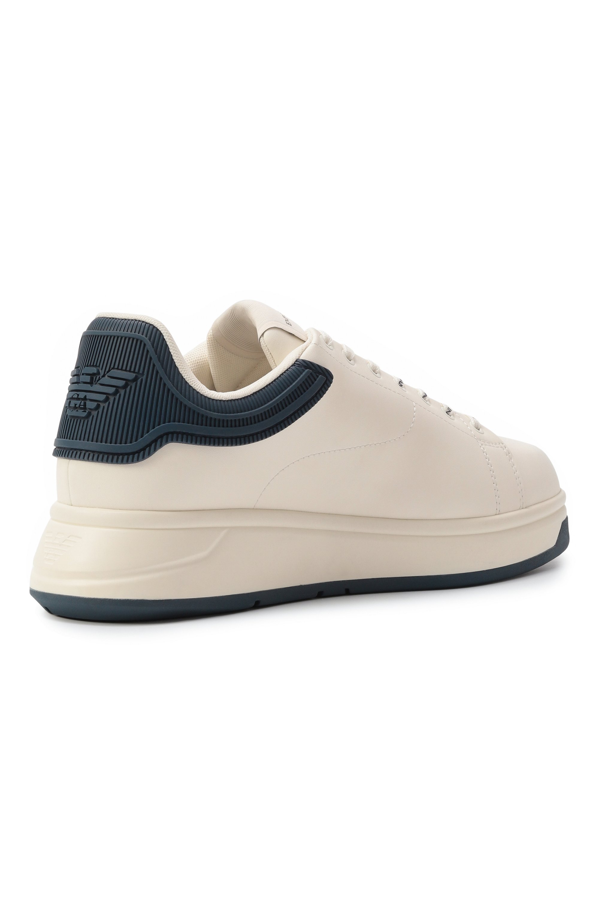 Кожаные кеды EMPORIO ARMANI, арт. X4X264/XN001, фото 5