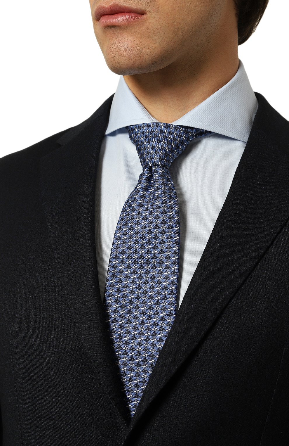 Шелковый галстук ZEGNA, арт. 1P8/Z8W07TA8, фото 2