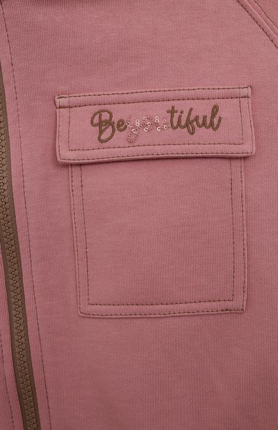 Хлопковая толстовка BRUNELLO CUCINELLI, арт. BD869E298A, фото 3