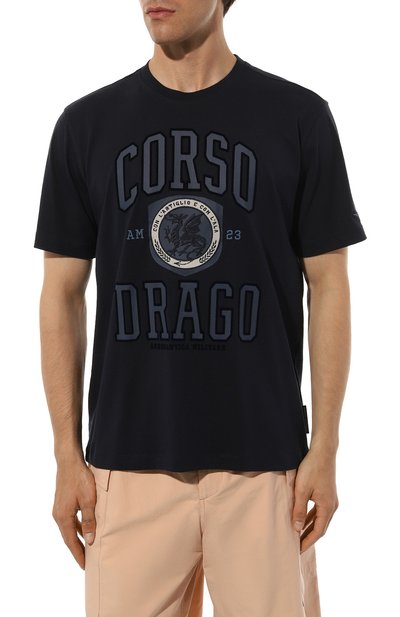 Хлопковая футболка AERONAUTICA MILITARE, арт. 242TS2304J611, фото 3