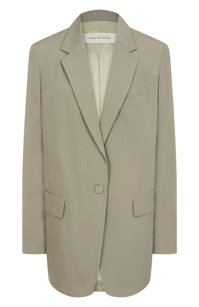 Женский хлопковый жакет DRIES VAN NOTEN, арт. 251-010408-1374
