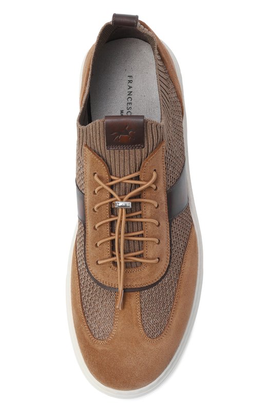 Комбинированные кеды Franceschetti 2259052/CAM0SCI0 Коричневый  2259052/CAM0SCI0 Фото 5