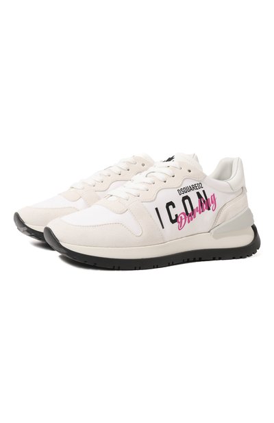 Женские комбинированные кроссовки run ds2 DSQUARED2, арт. SNW0340/01607277