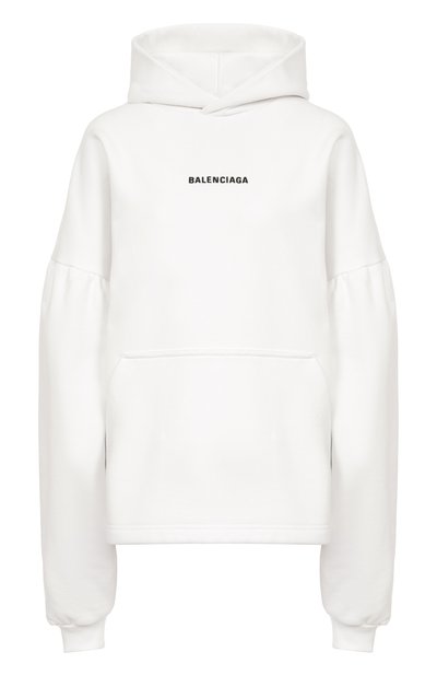 Женский хлопковое худи BALENCIAGA, арт. 818545/TRVJ3