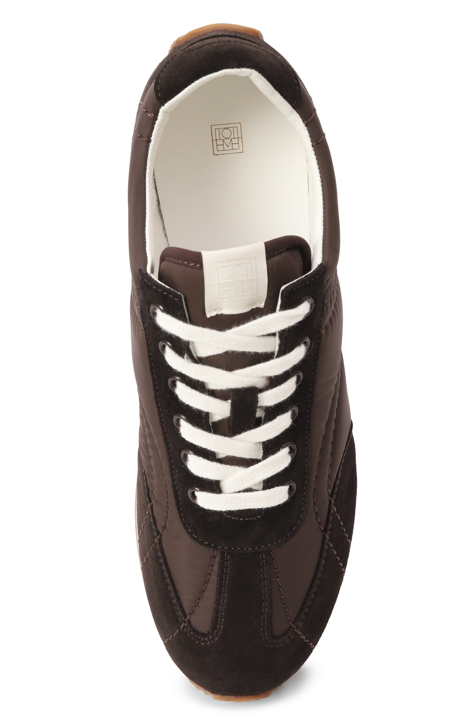 Комбинированные кроссовки TOTEME, арт. 251-WAS1544-FB0359, фото 6